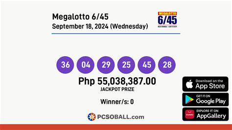 6/45 Lotto Result History and Megalotto Results Compilation.